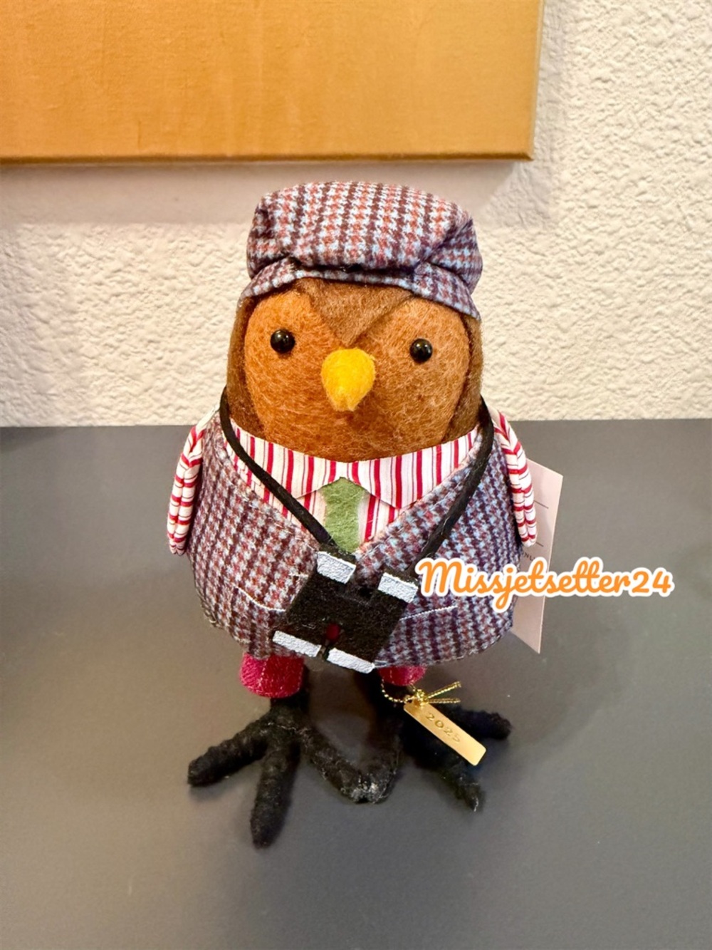 NWT Target Wondershop Vestie Bird with Plaid Christmas 2025 Featherly Friends